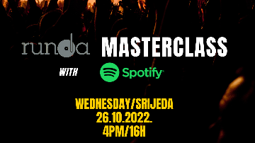 RUNDA MASTERCLASS WITH SPOTIFY supported by MERLIN